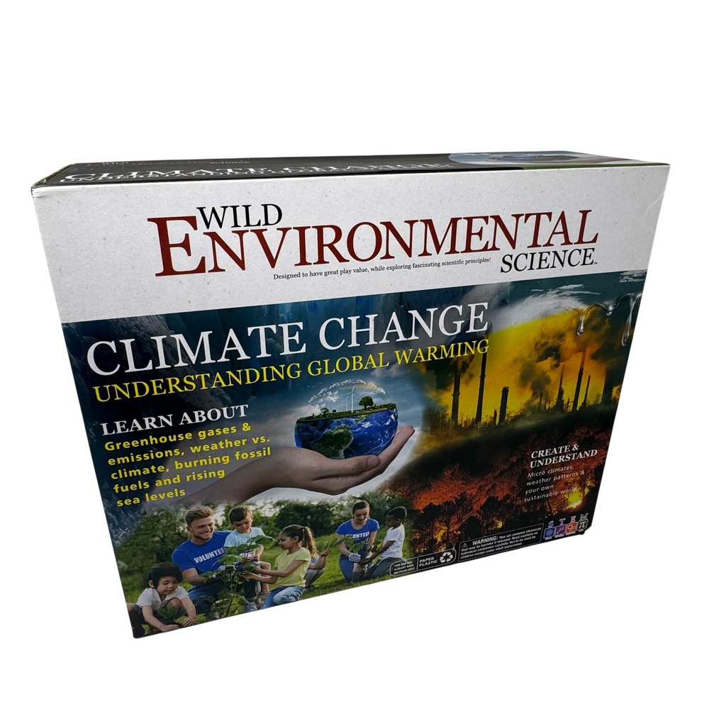 WILD Science Climate Change Understanding Global Warming Kit Ages 8+